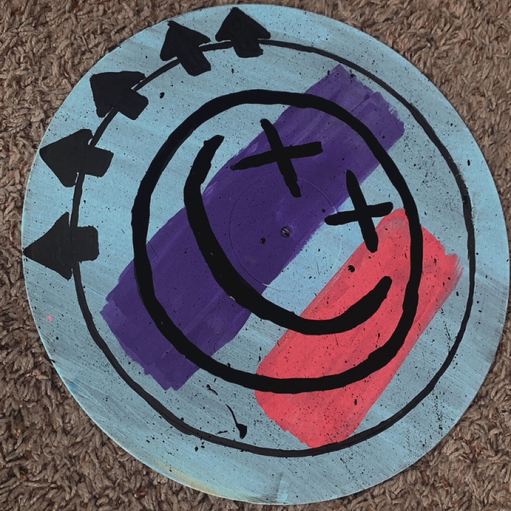Blink 182 Band Vinyl Art Painting